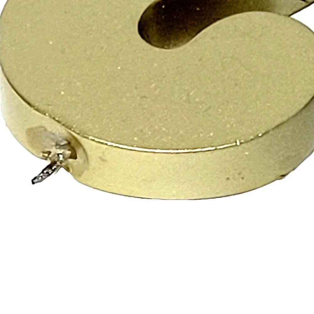 Gold Glitter Birthday Candle Number 2 Number 4